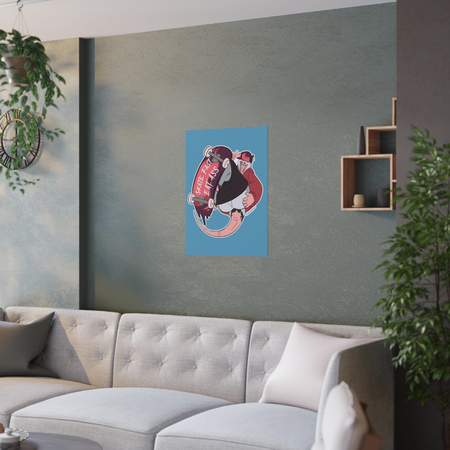 "Skate Fast, Eat Ass" Print