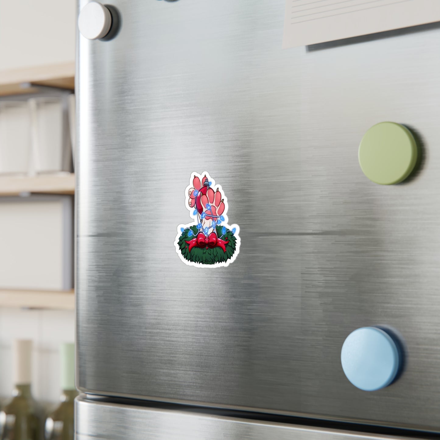 "Deck the Paws" Vinyl Sticker