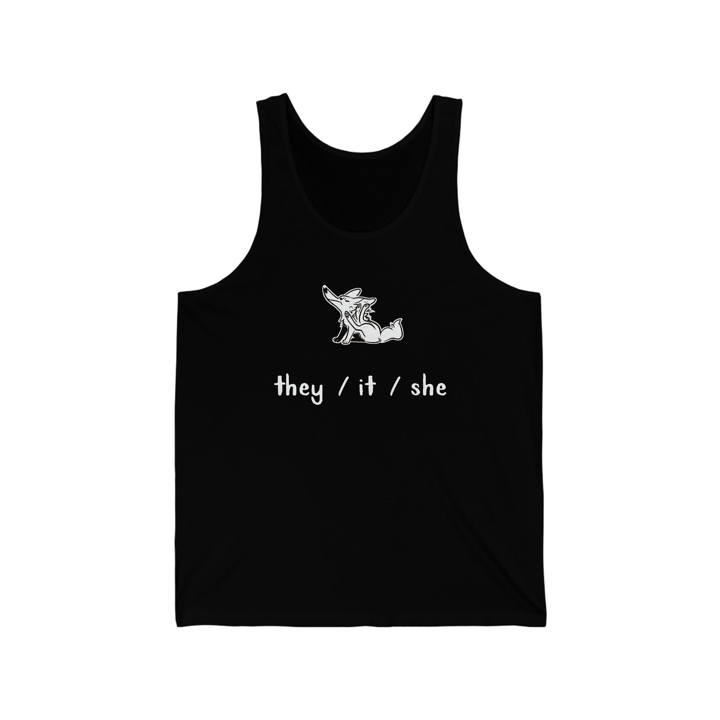 "They/It/She" Unisex Tank
