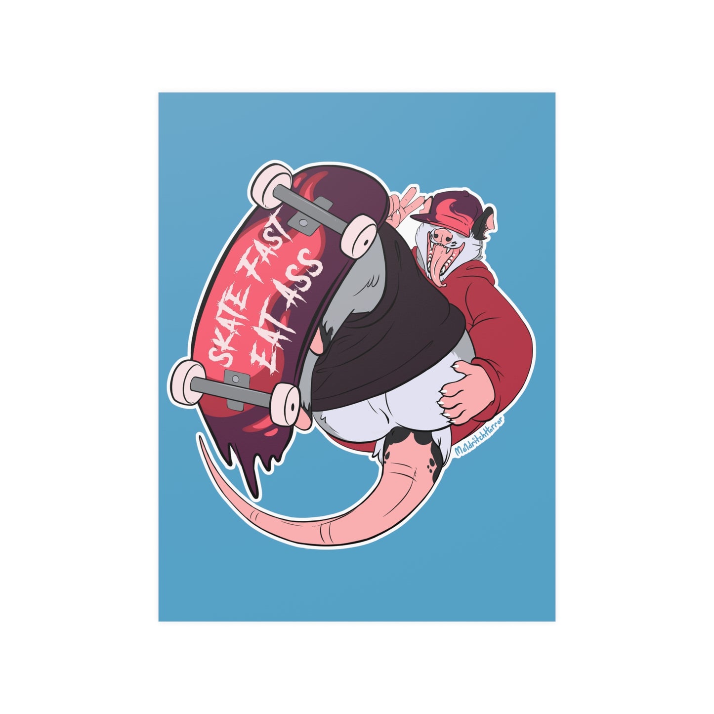 "Skate Fast, Eat Ass" Print