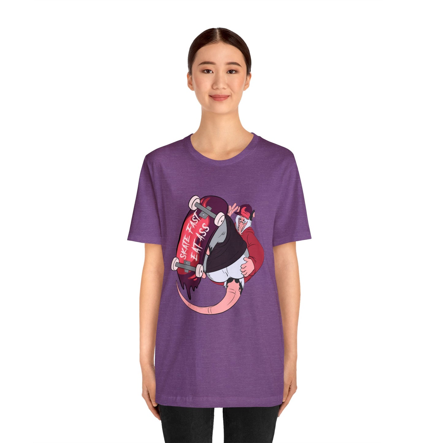"Skate Fast, Eat Ass" Unisex T-Shirt - Line Butt