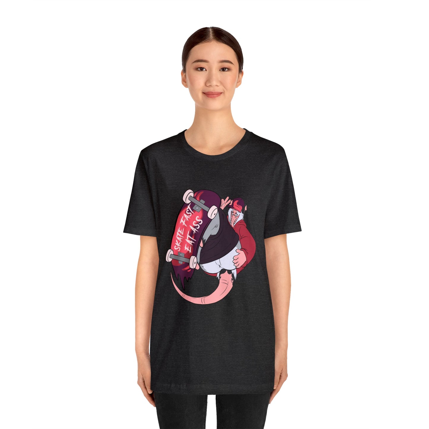 "Skate Fast, Eat Ass" Unisex T-Shirt - Line Butt