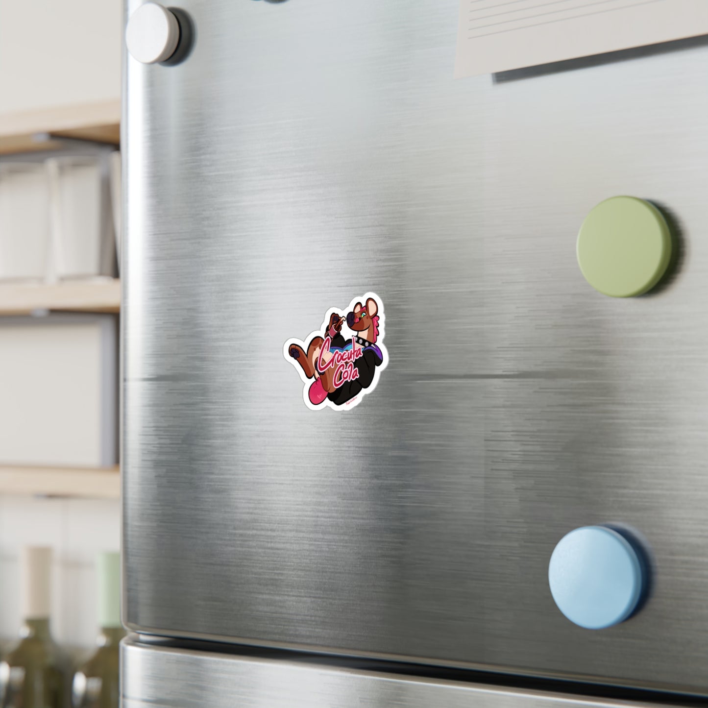 "Crocuta Cola" Vinyl Sticker - With Text