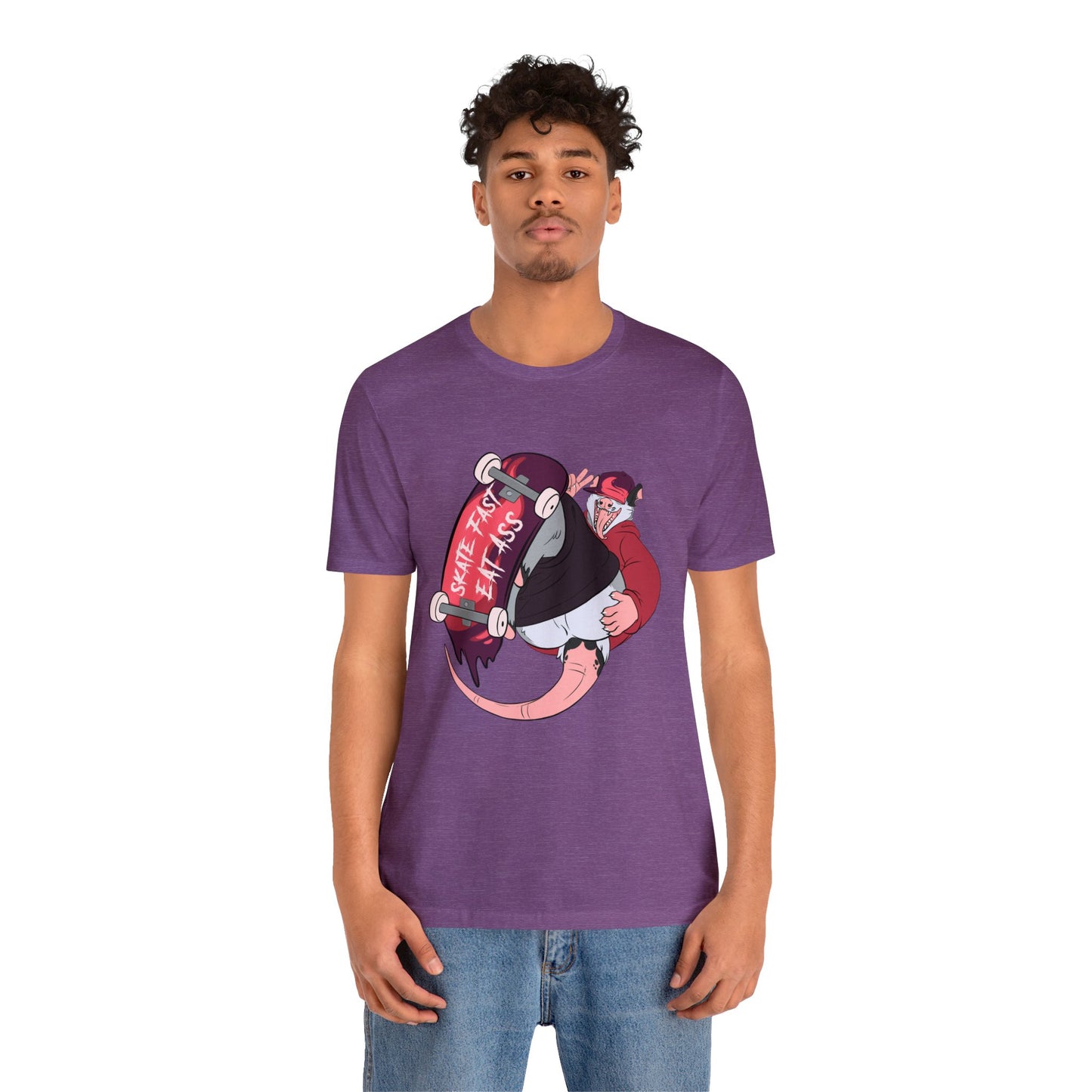 "Skate Fast, Eat Ass" Unisex T-Shirt - Line Butt