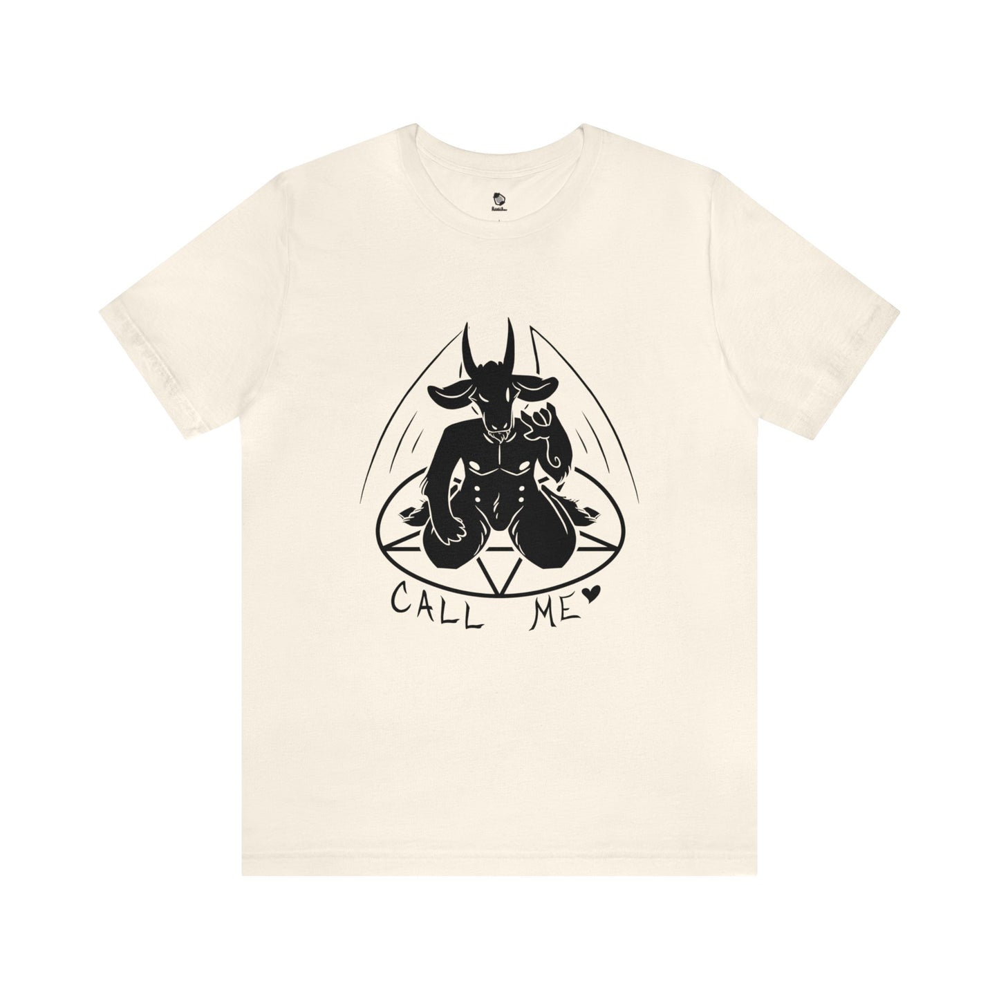 "Call Me" Unisex T-Shirt - Black Print