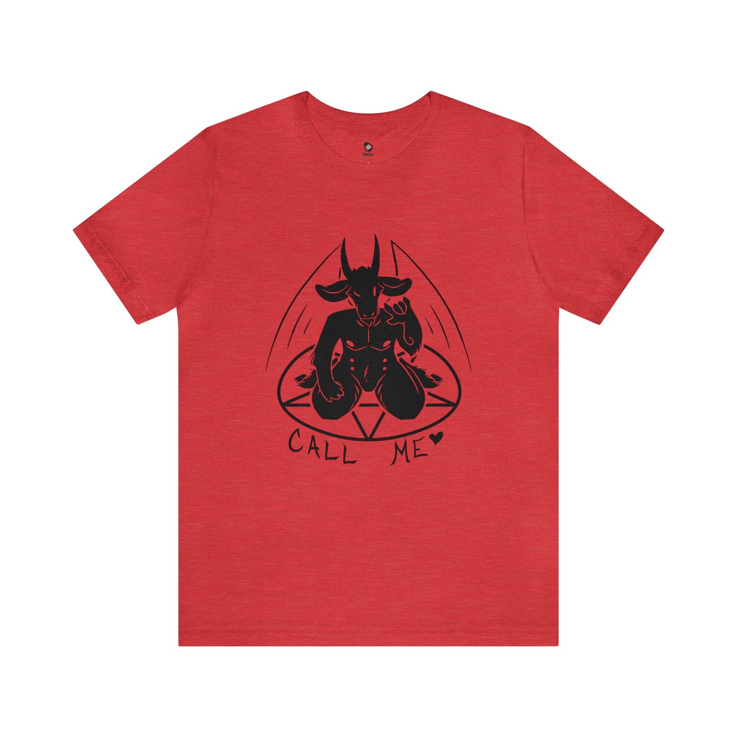 "Call Me" Unisex T-Shirt - Black Print