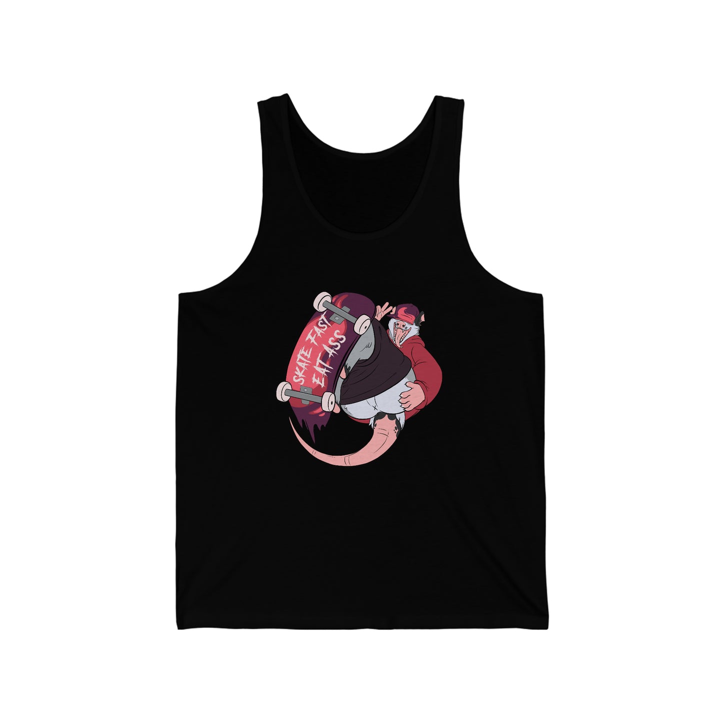 "Skate Fast, Eat Ass" Unisex Tank - X Butt