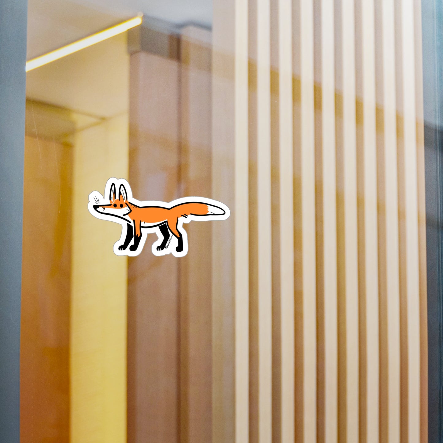 "Stick Fox" Vinyl Sticker
