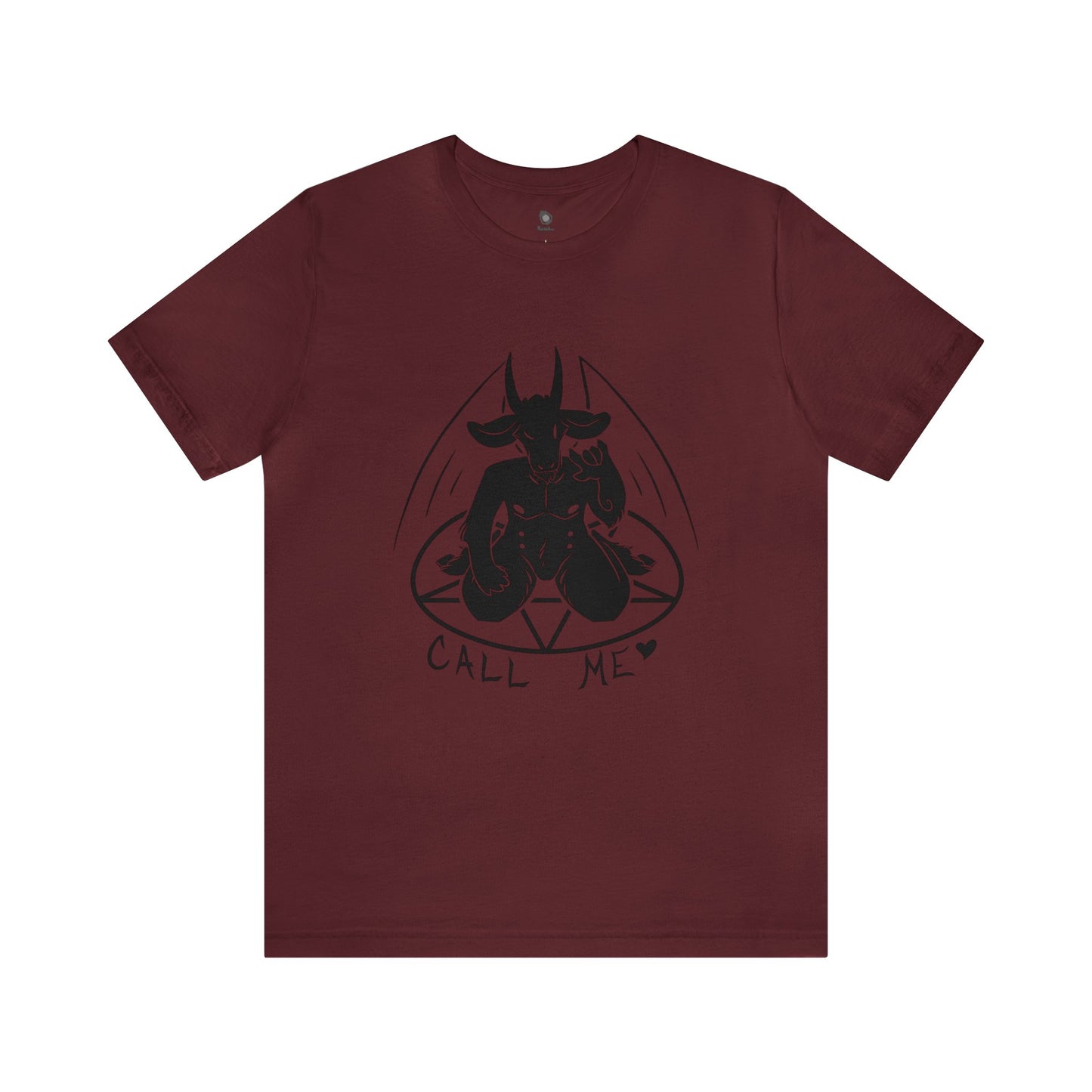 "Call Me" Unisex T-Shirt - Black Print
