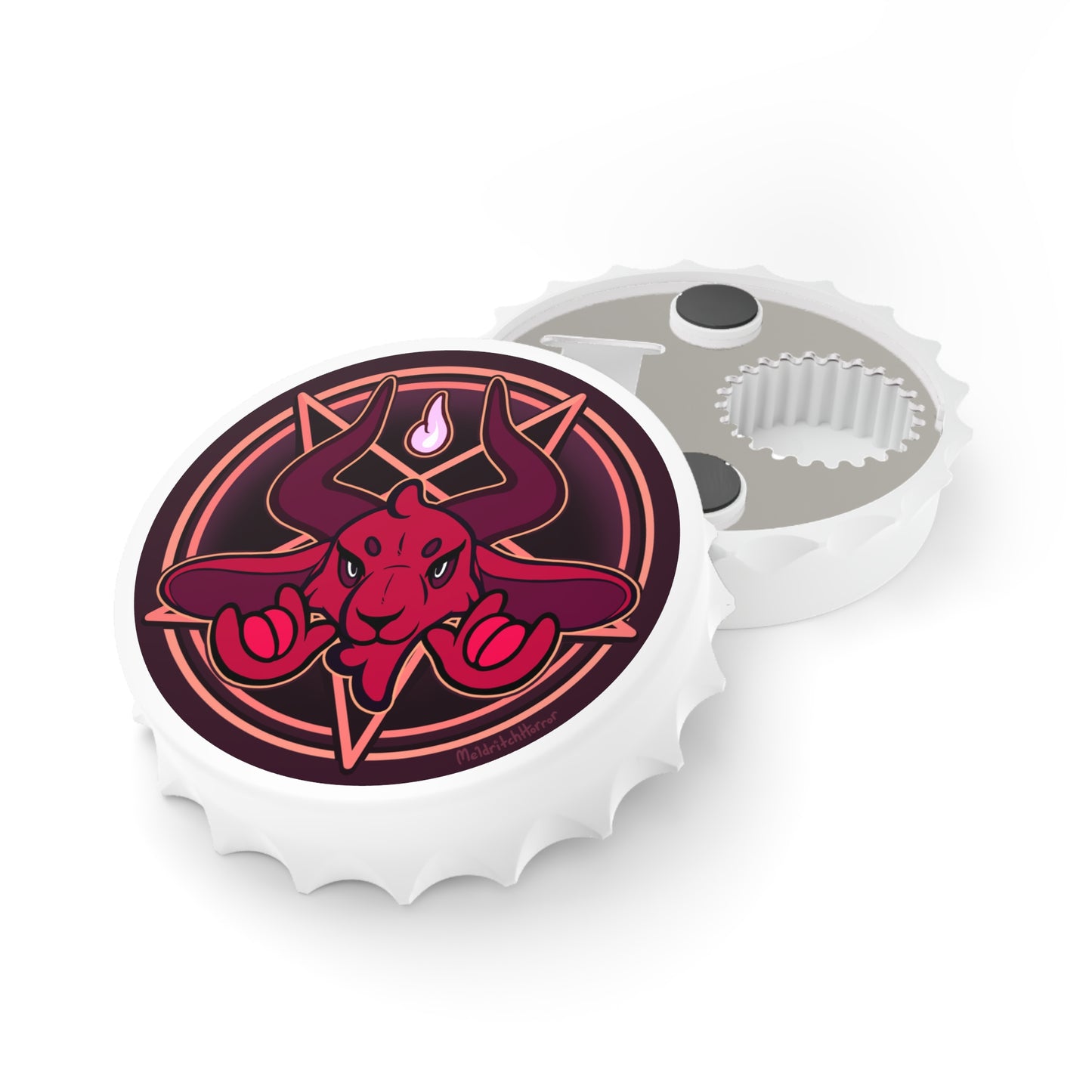 "Unholy Horns" Bottle Opener