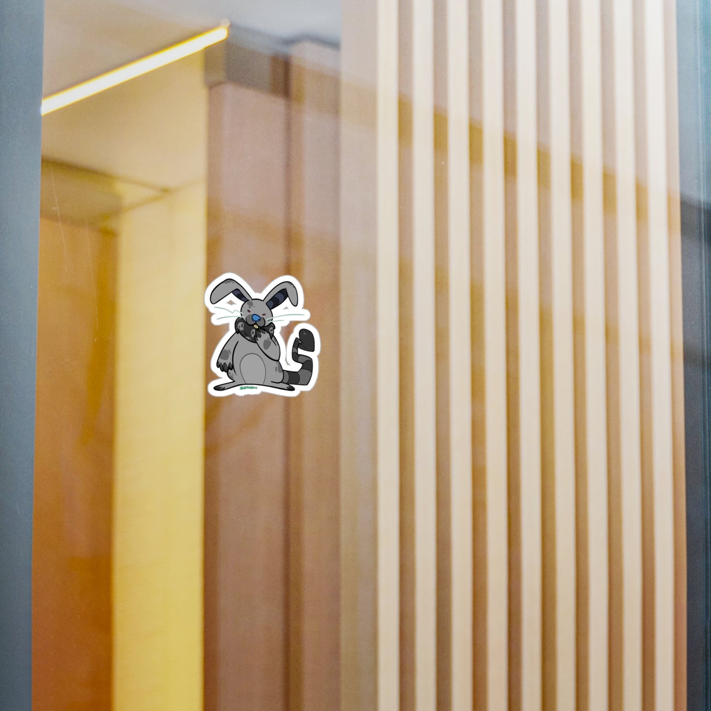 "Monstrous Rabbit" Vinyl Sticker